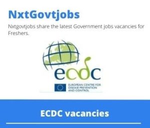 ECDC Scientific Officer Training Vacancies In East London 2022
