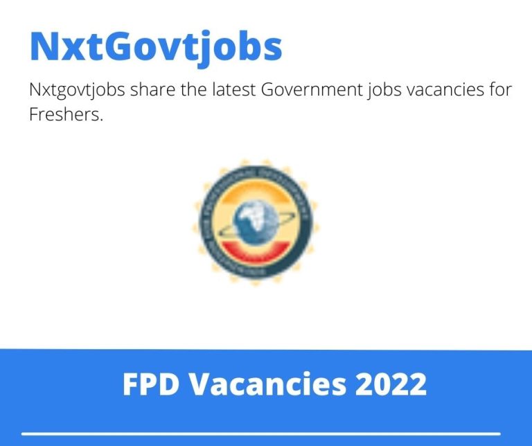 FPD Senior Fieldworker vacancies 2022 Apply now @foundation.co.za