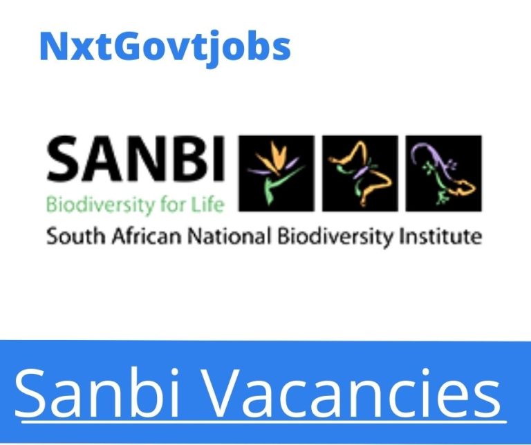 SANBI Assistant Director vacancies 2022 Apply now @sanbi.org