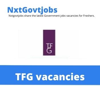 TFG Sales Associate Vacancies in East London 2023