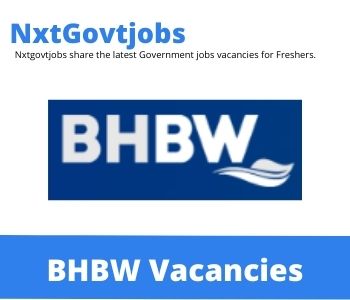 Apply Online for BHBW Technician Vacancies 2022 @bhbwholdings.co.za