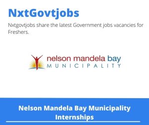 Nelson Mandela Bay Municipality Professional Town Planner Vacancies in Port Elizabeth 2022 Apply now @nelsonmandelabay.gov.za