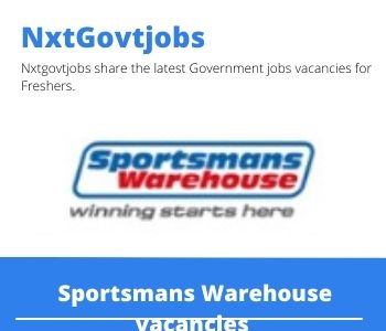 Sportsmans Warehouse Branch Manager Vacancies In East London 2022