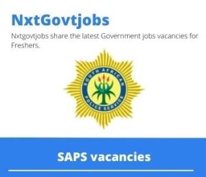 SAPS General Worker Vacancies in Alice 2022