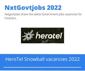 HeroTel Snowball Technical Assistant Vacancies in Aliwal North 2022