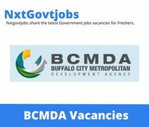 BCMDA Manager Stakeholder Engagement Vacancies in East London 2023