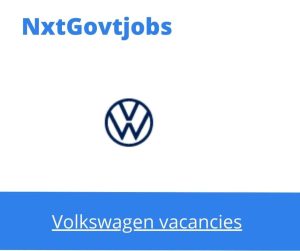 Volkswagen Buyer Vacancies in Kariega – Deadline 18 Jan 2024
