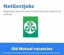 Old Mutual Financial Advisor Vacancies in Flagstaff 2023