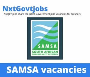 SAMSA Ship Surveyor Vacancies in Gqeberha 2023