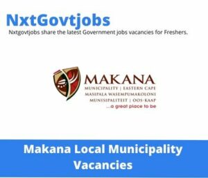 Makana Municipality Town Planner Vacancies in East London 2023