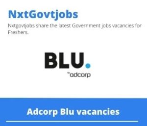 Adcorp Blu Higher Education Administrator Vacancies in East London 2023