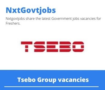 Tsebo Group Catering Hostess Vacancies in East London 2023