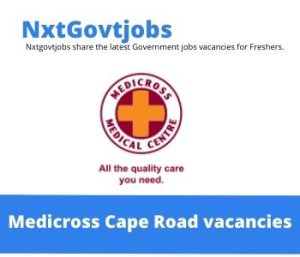 Medicross Westering Hospital Receptionist Vacancies in Port Elizabeth 2023