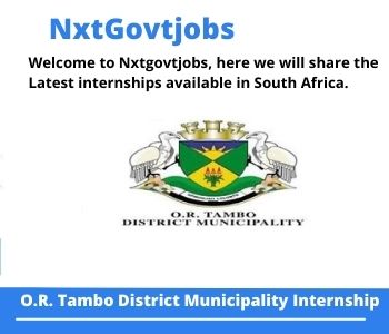 OR Tambo Municipality Plumber Vacancies in East London 2023