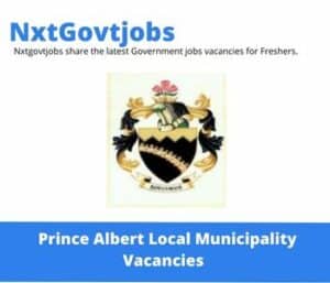 Prince Albert Municipality Revenue Services Manager Vacancies in East London –  Deadline 28 Apr 2023