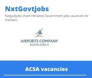 ACSA Enterprise Compliance Manager Vacancies in East London – Deadline 25 May 2023