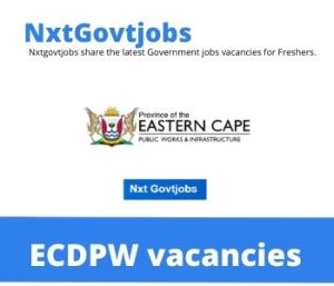 Chief Artisan Grade A Maintenance vacancies in Eastern Cape Department of Public works – Deadline 07 Jul 2023