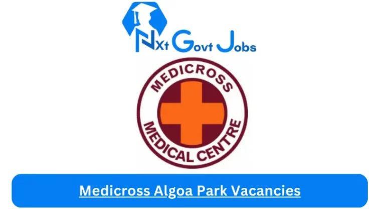 New Medicross Algoa Park Vacancies 2024 @Medicross.co.za Career Portal