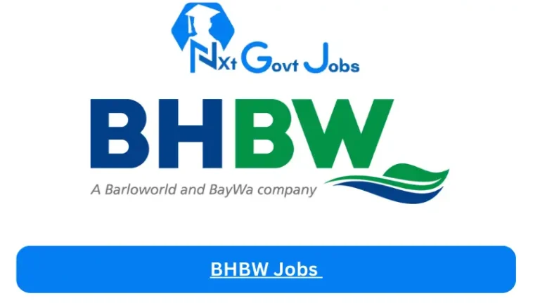 BHBW Area Service Manager Vacancies in Port Elizabeth – Deadline 30 Jan 2024 Fresh Released